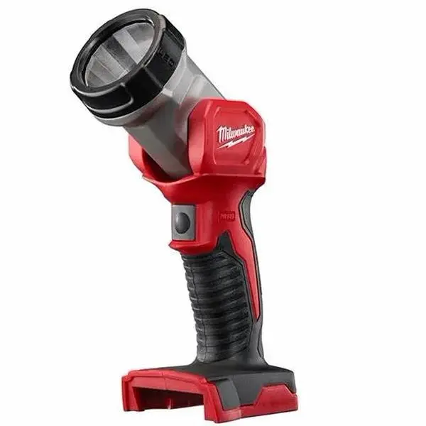 Milwaukee 2735-20 M18™ Cordless Work Light - Adjustable Flashlight with LED Beam, Impact/Weather Resistant, 4x Longer Single Charge, Home Improvement Lighting Accessory (Tool Only)
