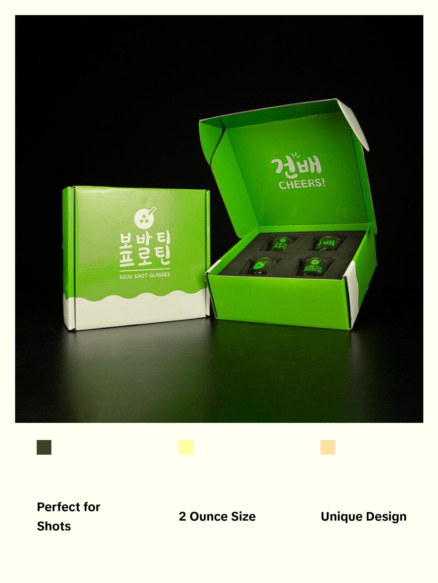 Soju Shot Cups - Glass