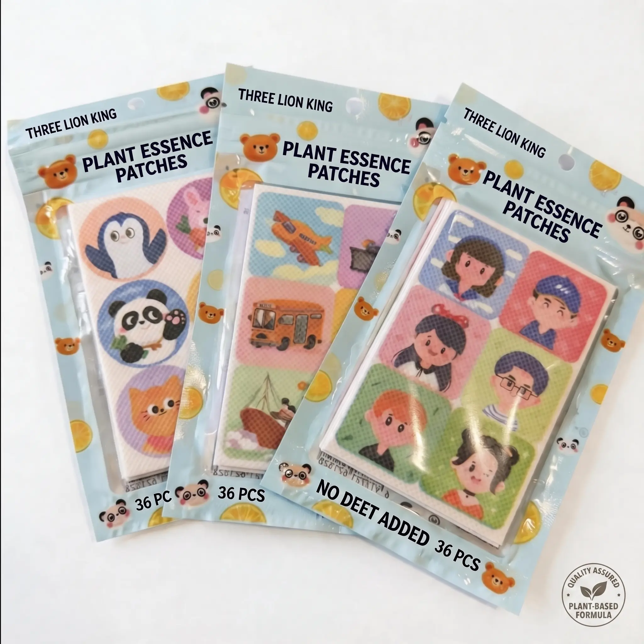Animal & Insect Repellent Stickers - Adorable Animal-Designed Home Care Supplies, Applicable to Clothing, Backpacks, Sealed Effectiveness Retained Compact Anti Mosquito