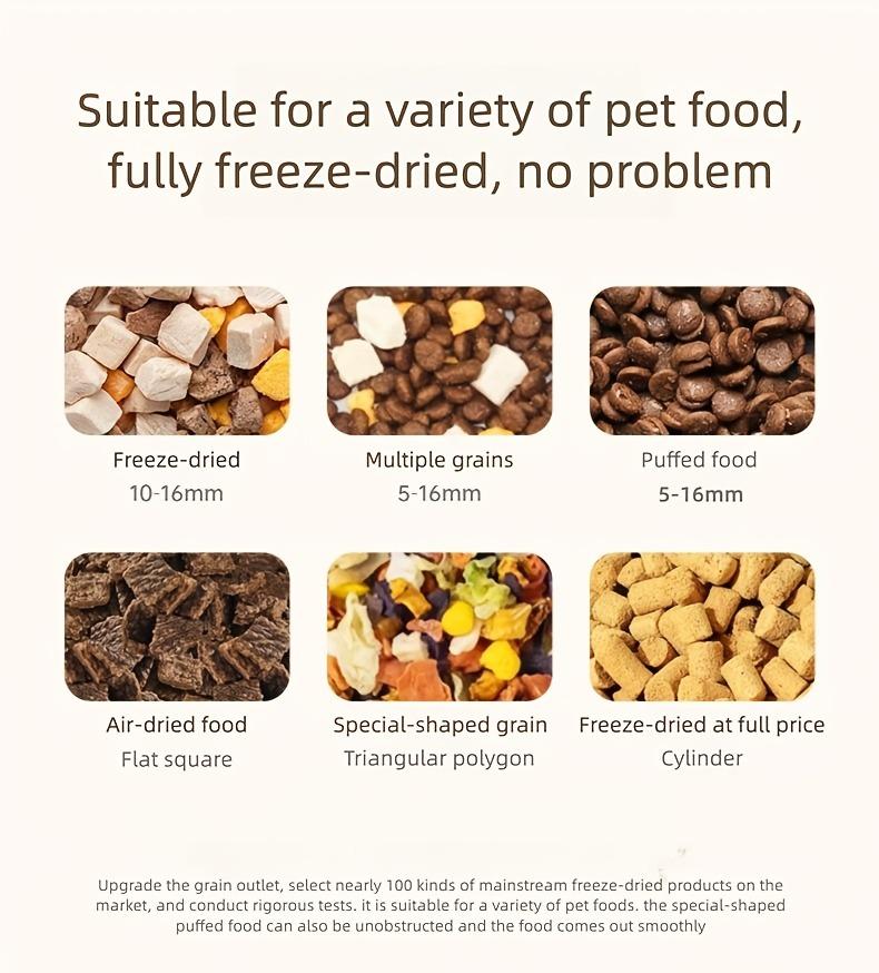 1.06 Gallon Smart Pet Feeder for Large Dogs, WiFi & APP Control Automatic Timed Feeder, Portion Control, USB/Battery Dual Power, Anti-Spill Design, Real-Time Alert & Auto-Off, Easy to Install