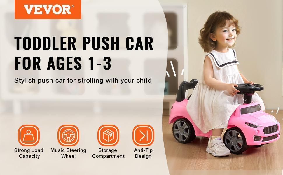 VEVOR Ride On Push Car for Toddlers, TikTokShopBlackFriday, Ages 1-3, Ride Racer, Sit to Stand Toddler Ride On Toy VEVOR Ride On Push Car for Toddlers, TikTokShopBlackFriday, Ages 1-3, Ride Racer, Sit to Stand Toddler Ride On Toy