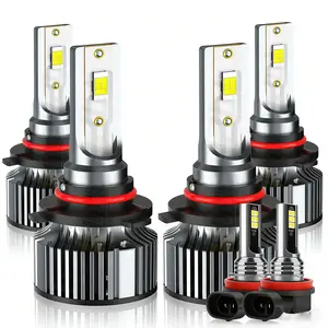 26000LM LED Light Combo 9005+9006+H11, 6Pcs Fit for Toyota Corolla, High/Low Beam + Fog Lights, Durable & Easy Install