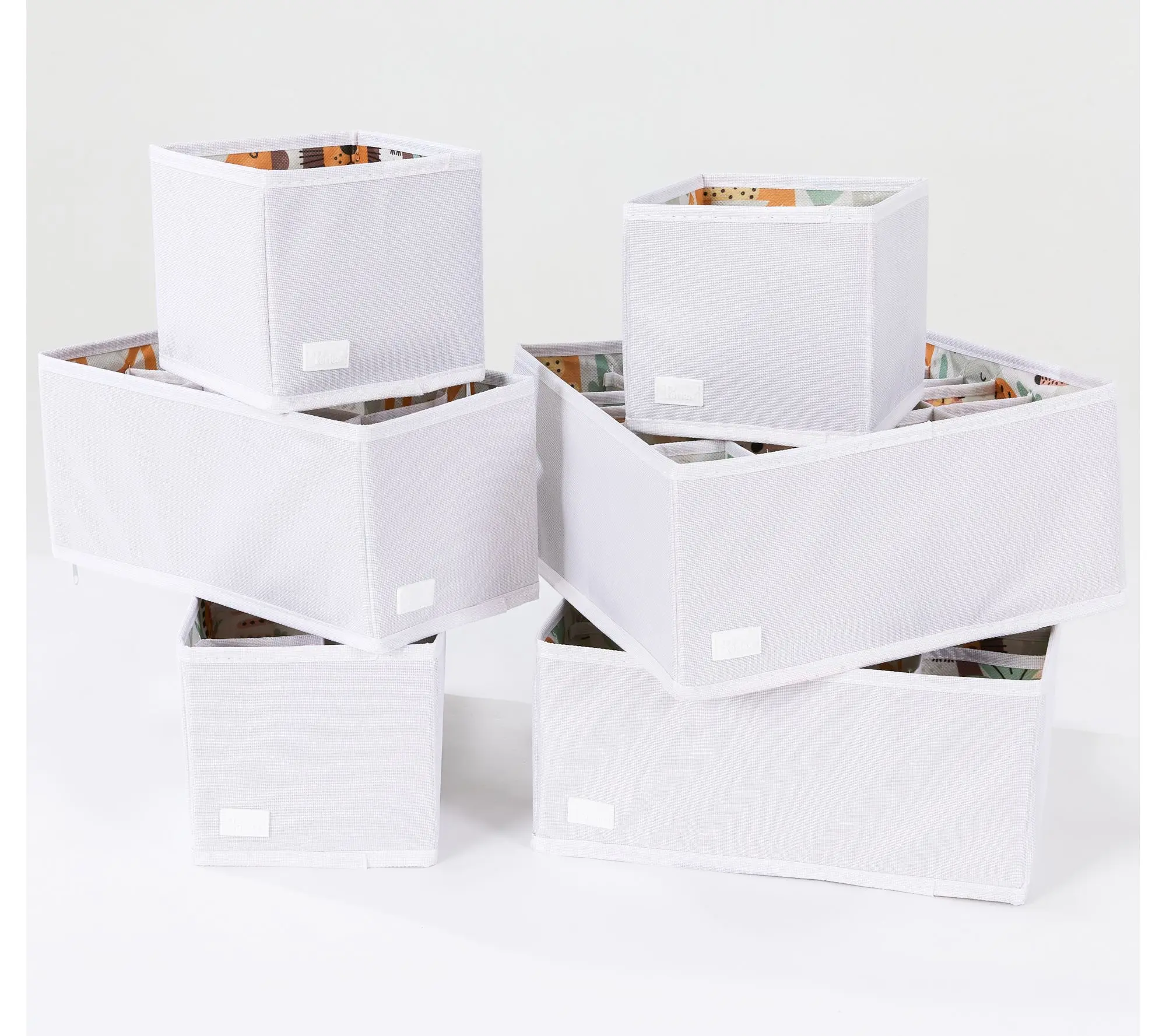 Periea Set of 6 Childrens Drawer Organizers