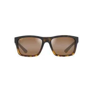 Maui Jim The Flats Sunglasses H897-10 Black with Tortoise Frame HCL® Bronze Lenses