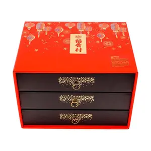 Dao Xiang Cun Premium Gift Box - 9 Flavors, 39 pcs, 1226g | Chinese New Year Snacks, Traditional Pastries, Assorted Sweet Treats