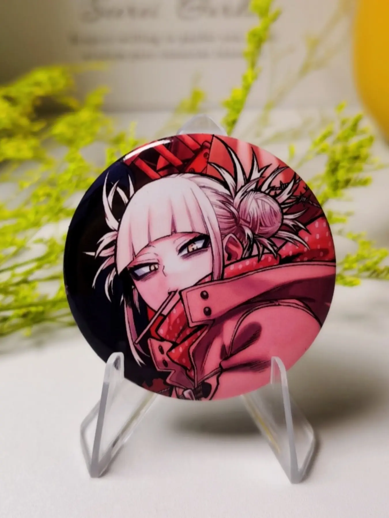 Cute Anime Character Pins, Broched Pins, Unique Round Plastic DIY Buttons, Fashion Accessories for Jeans, T-Shirts, Backpacks & Hats, Boutonniere Pins