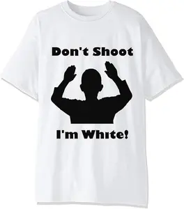 Dont Shoot Im White Racist Men's T-Shirt