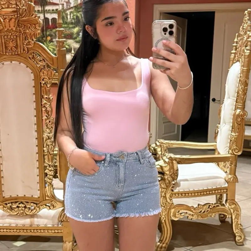 Reny Rhinestone Shorts Reny Rhinestone Shorts