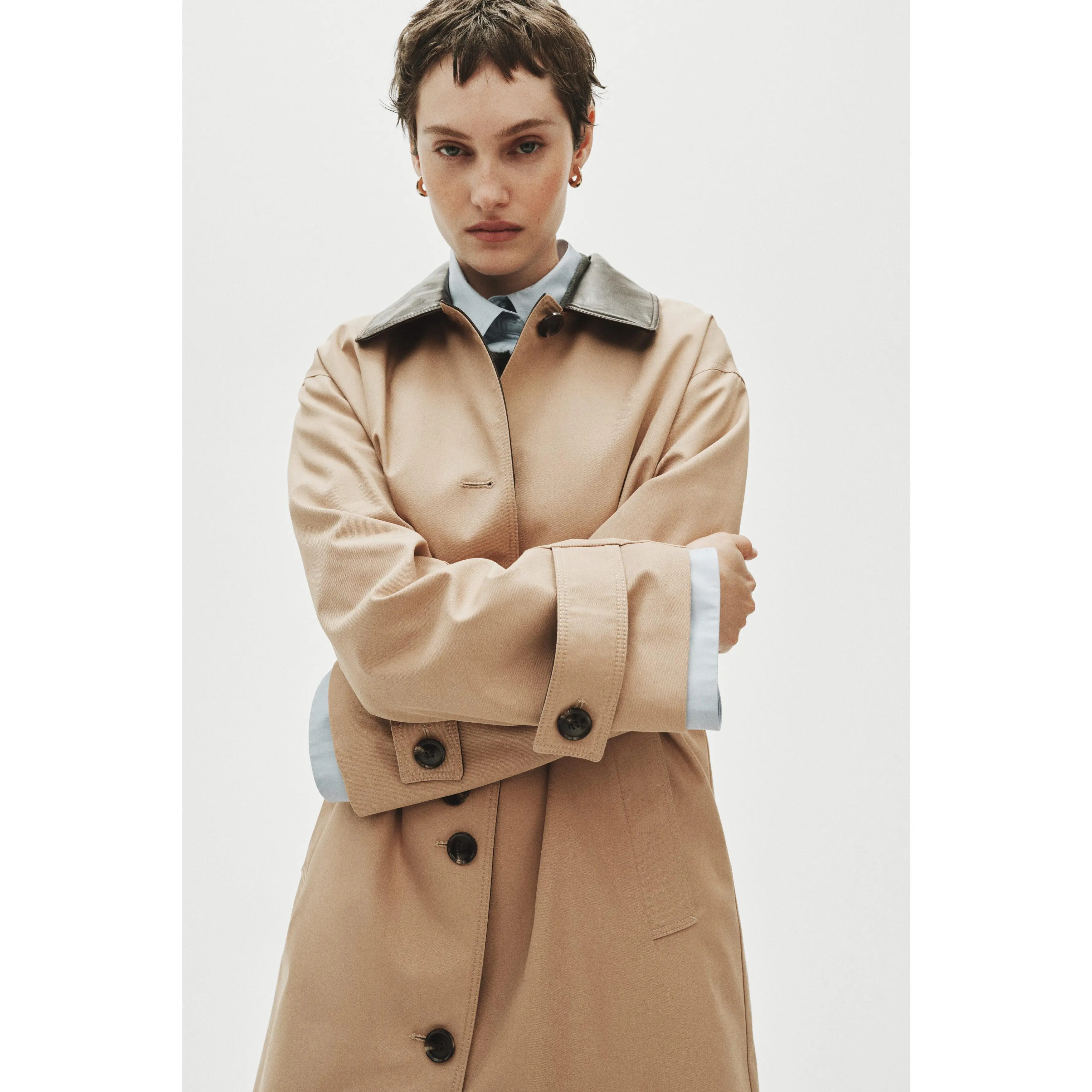 H&M Twill car coat