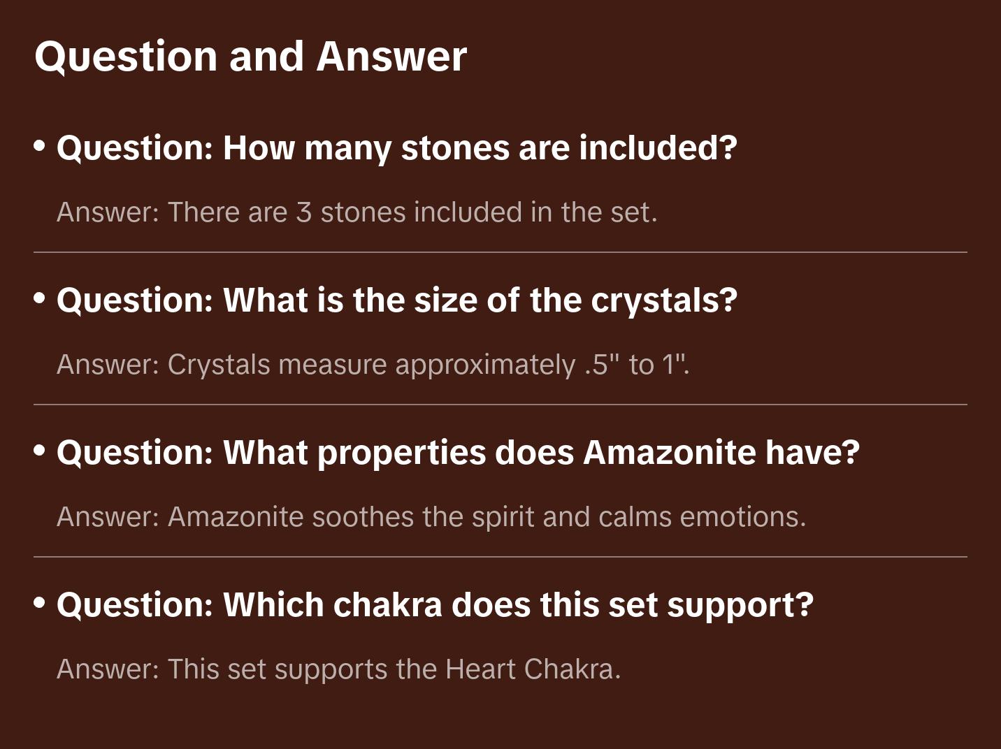 Heart Chakra Stone Set (Tumbled) - Chrysocolla, Amazonite, Green Aventurine - Emotional Healing  and Calming Set