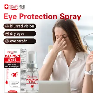 SkapeMed Maximum Eyes Protection Spray – Keep Your Eyes Comfortable & Refreshed All Day, Fast Relief for Itchy, Watery, or Dry Eyes