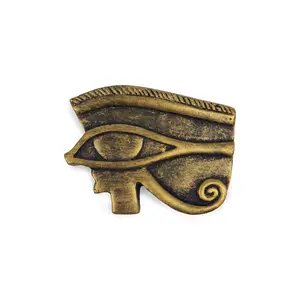 Egyptian Udjat Eye Magnet Bronze - Made in Egypt Decor