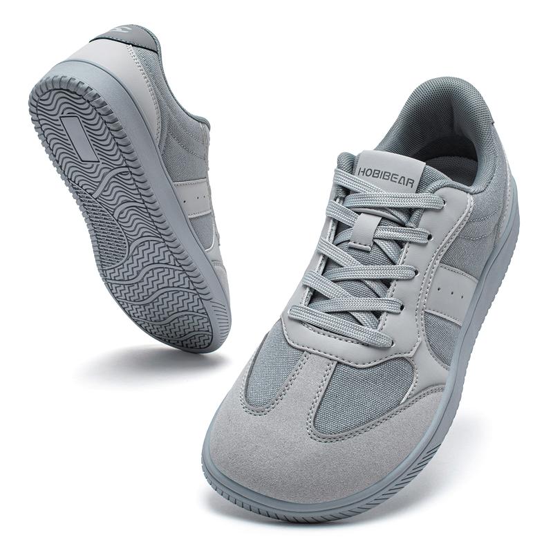 HOBIBEAR Barefoot Shoes for Women Men Zero Drop Sole Wide Toe Box Walking Sneakers