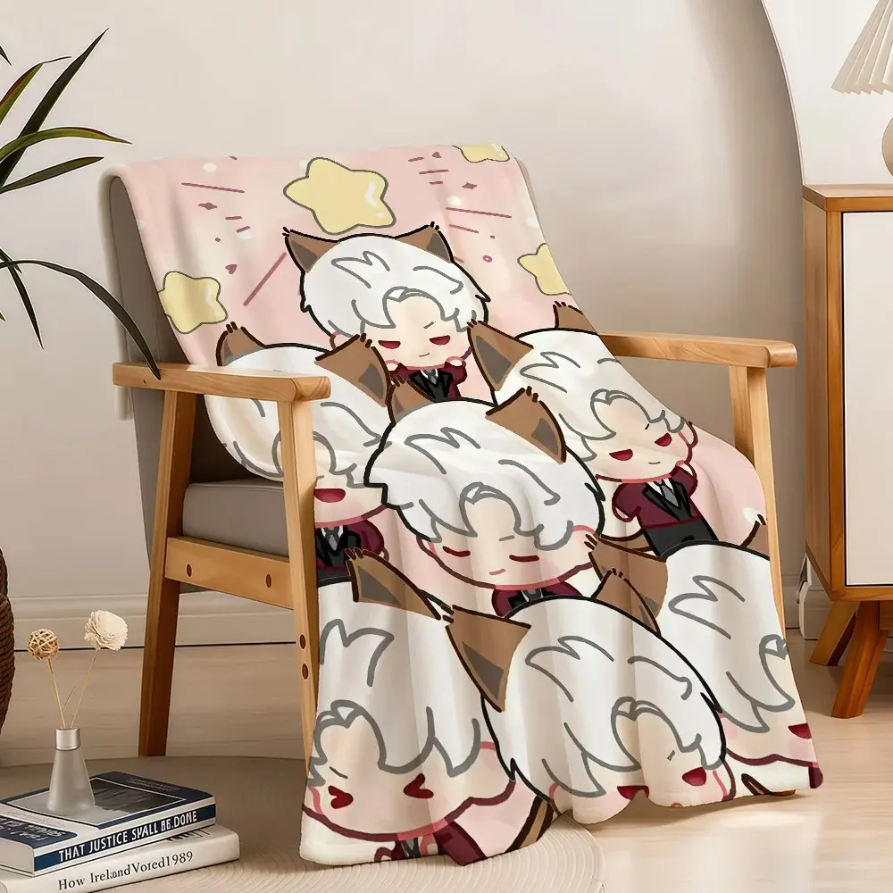 Cute Deepspace Blanket Throw Super Cosy Plush Living Sylus Room Love Sofa Couch Childish And Birthday Gifts