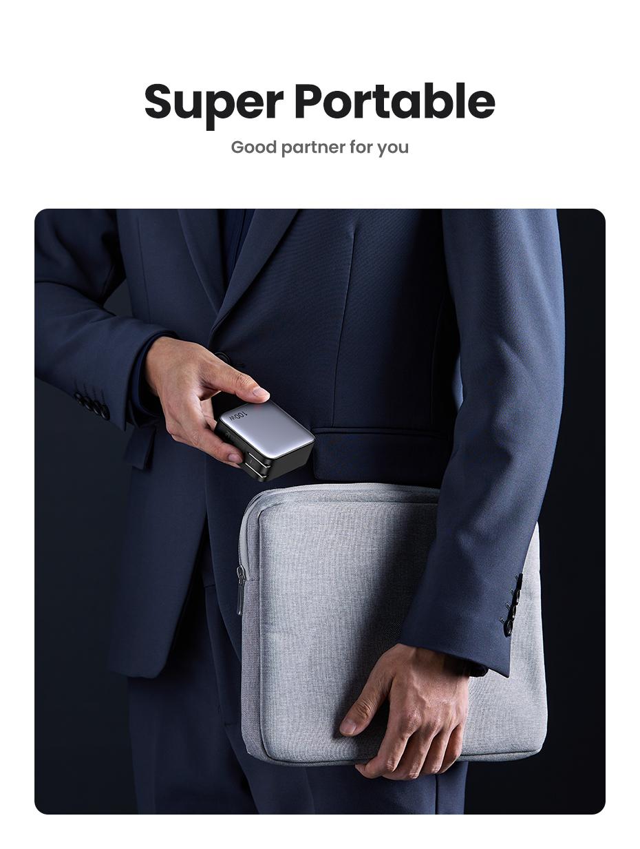 UGREEN 100W/140W/200W Nexode USB C Super Charger. 4-Port GaN Foldable Wall Adapter. Perfect for MacBook Pro/Air, iPad Pro, iPhone 17/16/15 Pro. Fast Charging Charger,September Restock，TikTokShopSpringGlowUp,Greenish