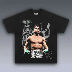 VINTAGE TEE | CANELO ALVAREZ, Prints Vintage T-Shirt, Boxing Shirt, Boxer Shirt, UFC Shirt, Graphic Tee, Unisex Cotton T-Shirt, Trendy Gift T-Shirt Top Menswear Underwear Streetwear