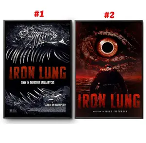 [No frame] HOT Iron Lung Horror Movie Poster Collection January 2026 Poster