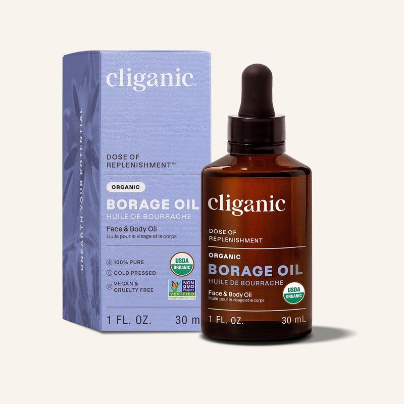 Organic Borage Oil for Clear and Comfortable Skin Repair - Skincare