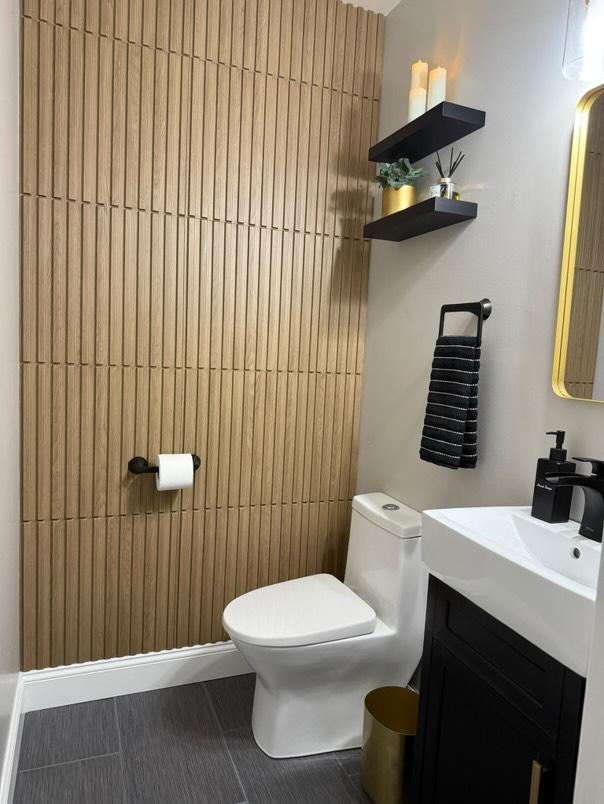 Art3d 3D Slat Wall Panels, 12-Pack 19.7”x19.7”  (Covers 32 Sq.ft)  Removable Decorative PVC Panels for Wall Decor,Modern Home Design