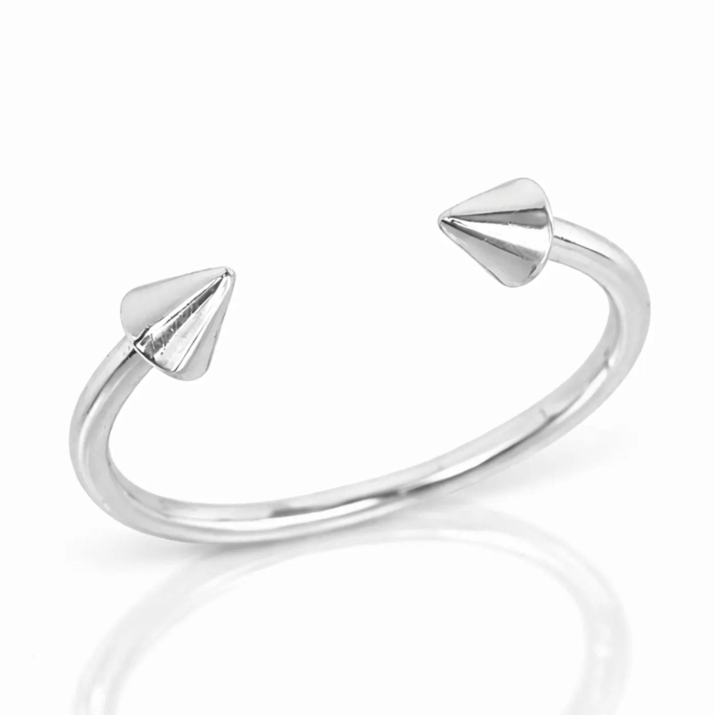 Silver Spike Ring