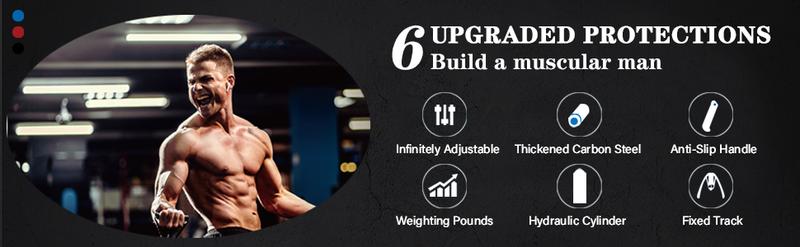 Hydraulic Power Twister | Adjustable Workout Equipment (22–440lb) for Tricep, Chest, Arm & Full Upper Body Strength | Smart Rep Counter & LIFETIME SUPPORT Resistance Hand Grip Exerciser