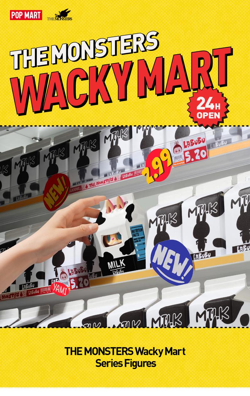POP MART THE MONSTERS Wacky Mart Series Figures, Blind Box