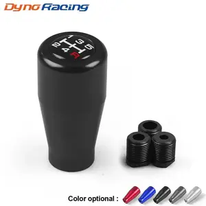 5 Speed Car Gear Shifter Knob, Manual Automatic Gear Shift Knob with Plastic Adapter, Universal Car Interior Accessories, Gearshifter