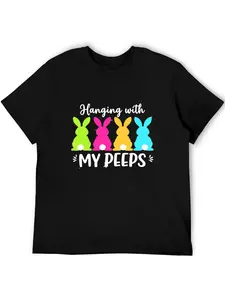 easter shirts for women,Cute Bunny Shirt,Happy Easter Casual Spring Tops