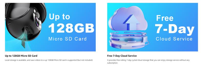 SeeVision WiFi Security Outdoor Solar Wireless Camera with Spotlight PIR Motion Detection Color Night Vision Two-Way Talk 3MP 2K HD IP66 Waterproof 5200mAh Battery 360° Pan & Tilt Control