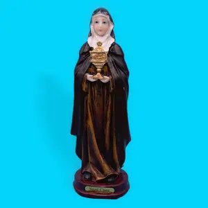 Santa Clara statue 6 inch