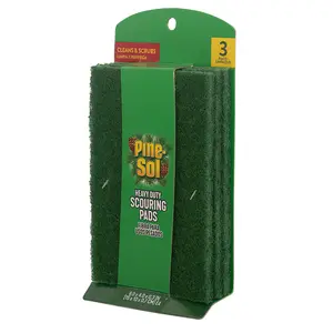 Pine-Sol Heavy Duty Scouring Pad - 3pk
