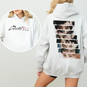 SKZ Eyes 2-Sided Shirt, Kpop Music T-shirt Sweatshirt Hoodie, Gift For Music Fan, Trending Kpop Gift