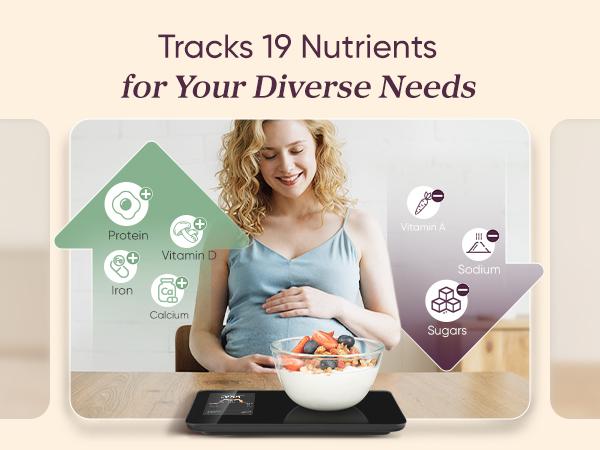 [Livestream Exclusive]COSORI Nutrilens AI Scan Nutrition Food Kitchen Scale – Digital Kitchen Scale with Type-C Charging, Accurate Nutritional Analysis & User-Friendly Interface for Cooking Precision R001S