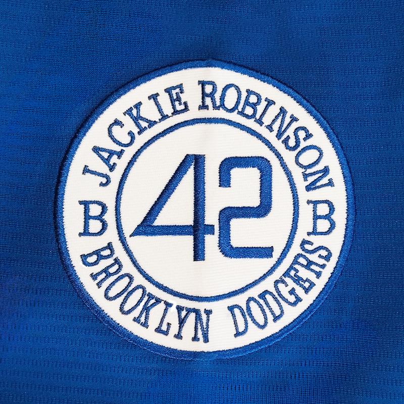 Mens Brooklyn 42 Robinson Baseball Jersey – Legend Vintage with Embroidered Patches, HipHop, Blue, Perfect Gift for Any Occasion
