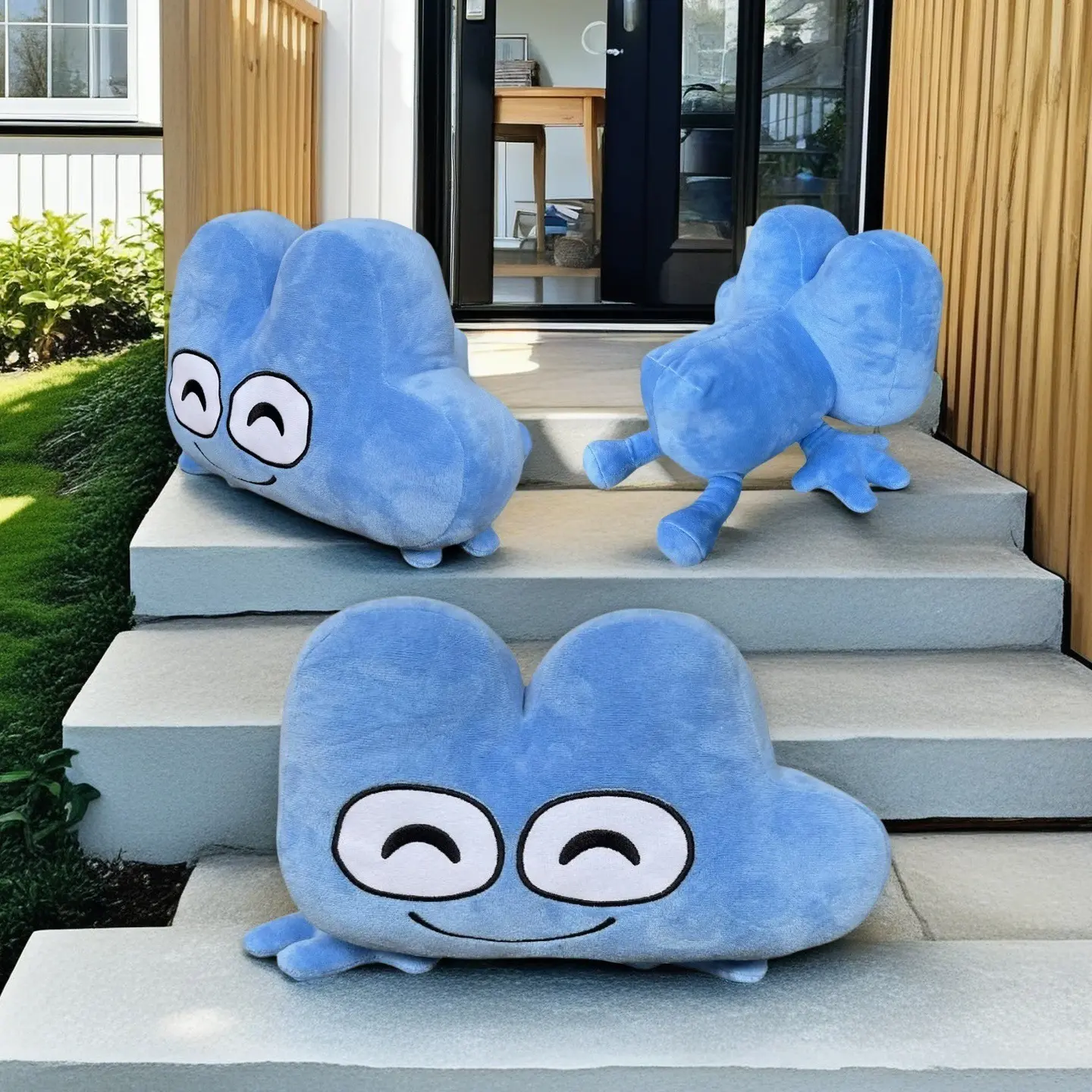 Battle for Dream Island (BFDI) Plush Toy - Cuddly Doll Gift, Cute Stuffies, Soft Stuffed Animal, Unisex Names Pretend Play Game Character Doll, Kids Birthday Gift, Home Sofa Decor, Pp Cotton Fill