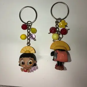Emperors New Groove characters doorables keychains