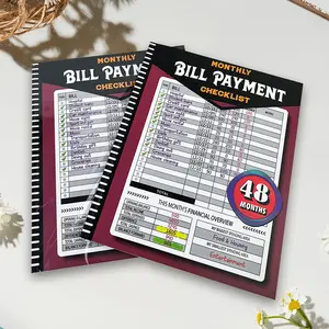 48-Month Financial Planner & Bill Organizer – Long-Term Budget Tracker for Expense Control & Better Money Management