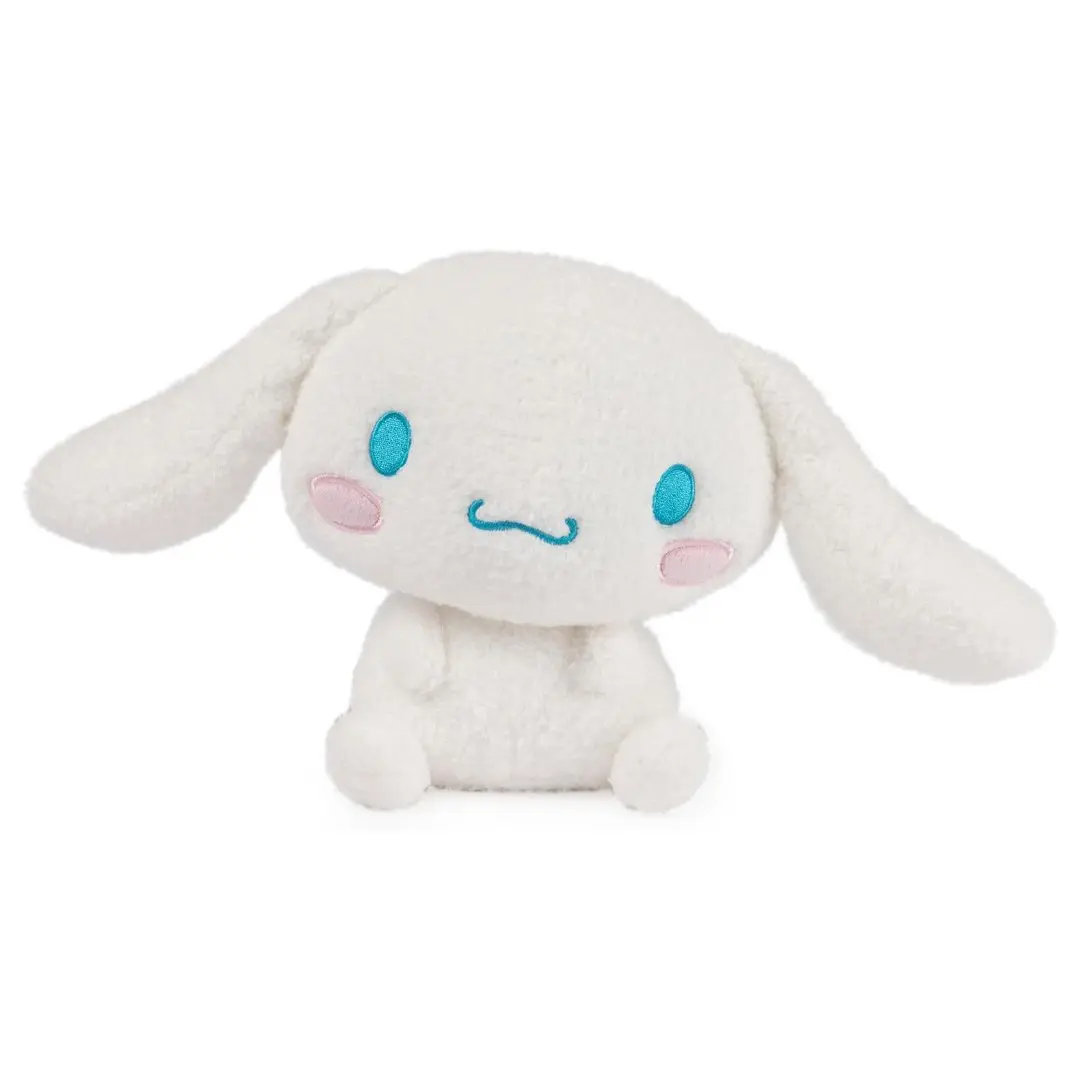 GUND Sanrio Cinnamoroll 6-in Tall Soft Stuffed Animal with Oversized Ears, Cute Plushies Collectibles Decor Item, Cinnamoroll Look