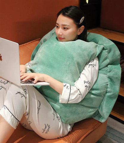 Wearable Turtle Shell Pillows - Green Wearable Turtle Shell Pillows - Green