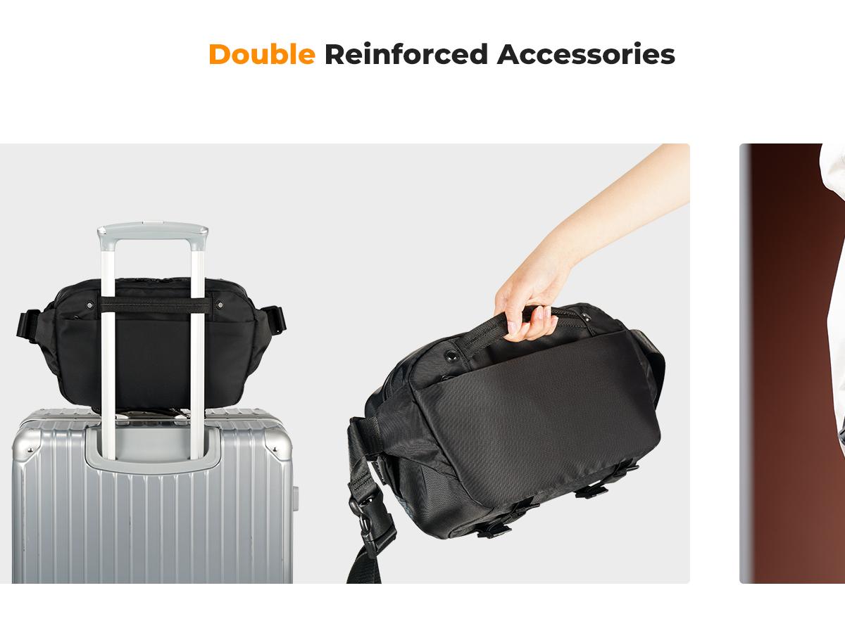 K&F Concept 2 in 1 Sling Bag Everyday Shoulder Bag & Multifunction Photography Crossbody Camera DSLR Backpack Portable Bag K&F Concept 2 in 1 Sling Bag Everyday Shoulder Bag & Multifunction Photography Crossbody Camera DSLR Backpack Portable Bag