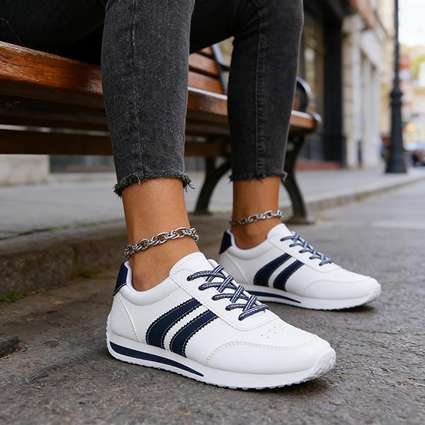 FZY Women's Casual Sports Shoes 【This style runs small】Stylish Walking Shoes Comfortable Everyday Design All-Season Breathable Shoe Model hakari  Shoes Woman's Shoes Footwear Classy Sneakers For Women White Breathable Anti-slip Woman Walking Low Cut Shoes