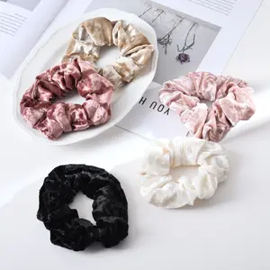 Mixed Color Scrunchie Set – 5 Pack