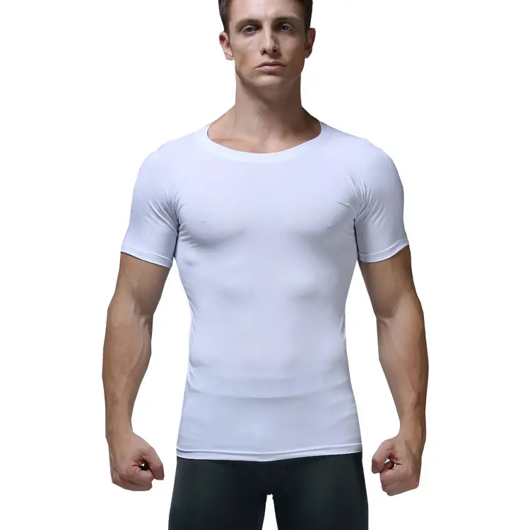 Men's Compression Shirt, Long Sleeve Quick-Dry Lycra Base Layer for Male Bodybuilding, Gym Workouts, and Biking, Compression Shirts, Men's Compression Shirts