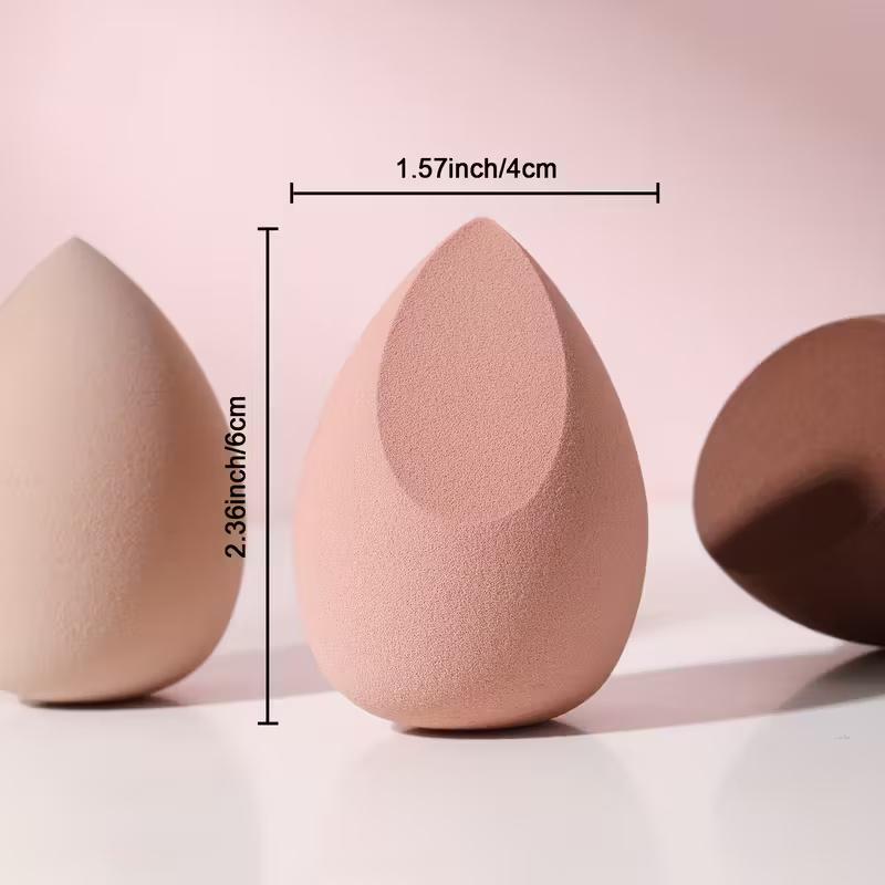 Makeup Sponge Set – 3PCS Colorful Air‑Blend Puffs for Perfect Makeup