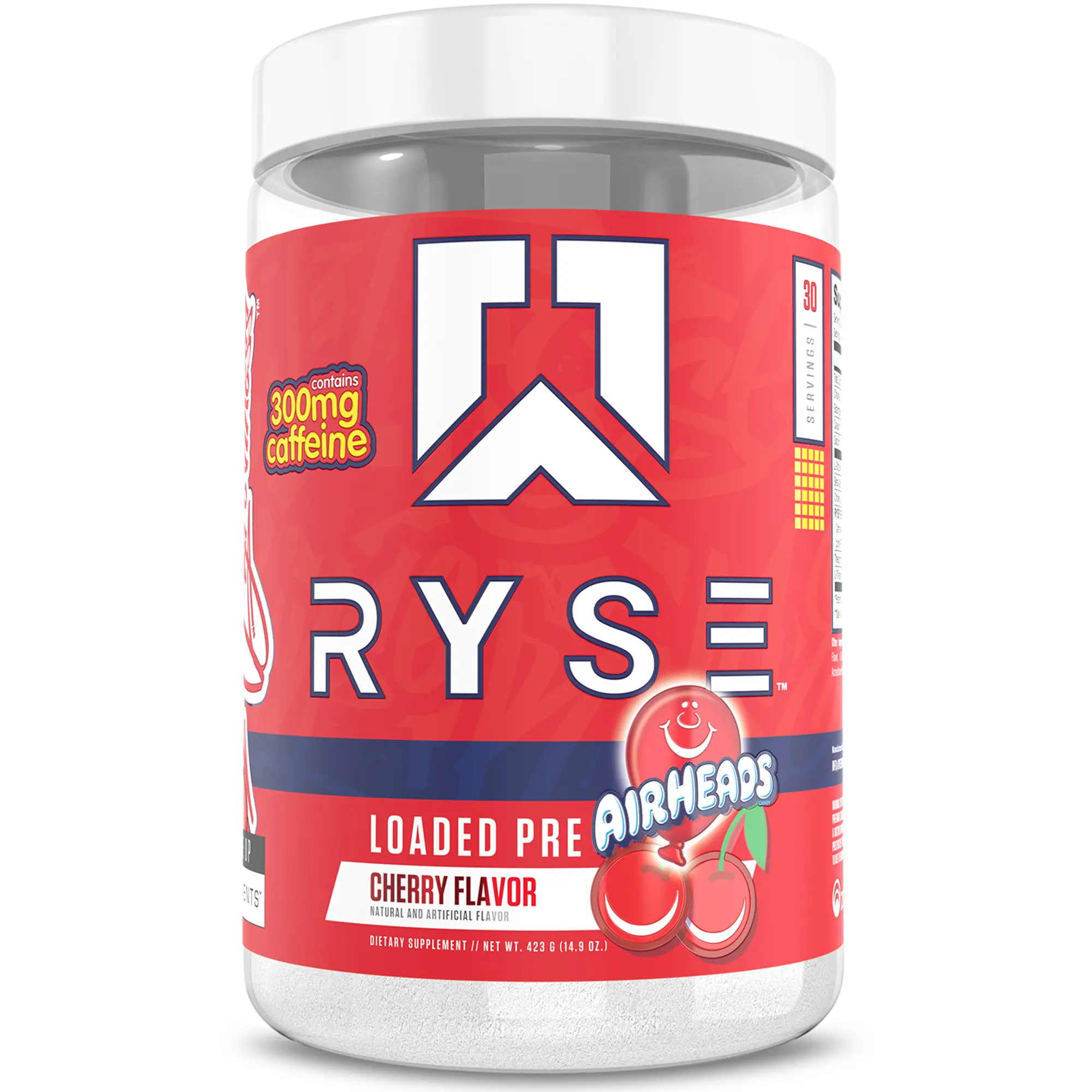 RYSE Loaded Pre Workout Powder - Daily Pre-Workout for Men & Women with over 300mg Caffeine, Beta Alanine, and Citrulline - 30 Servings