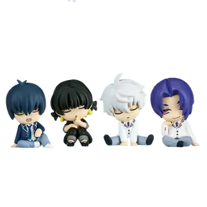 4pcs/set BLUE LOCK Anime Figures Doll Isagi Yoichi Nagi Seishiro Bachira Meguru Mikage Reo Action Figure Model Toys for Children