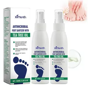 Tea Tree Oil Foot Spray - Plantar Moisturizing Deodorant for Odor Control & Dry Feet Care,Shoe Deodorizer & Foot Care,Refreshing and Comfortable