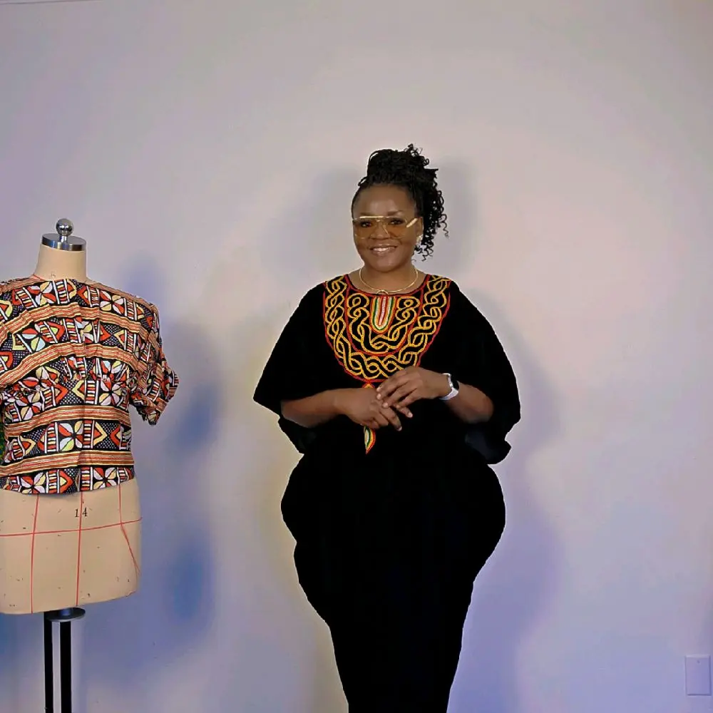 Handmade Bamenda Traditional Dress | Cameroon Cultural Outfit | African Embroidered Dress | Grassfields Attire | Women’s African Clothing