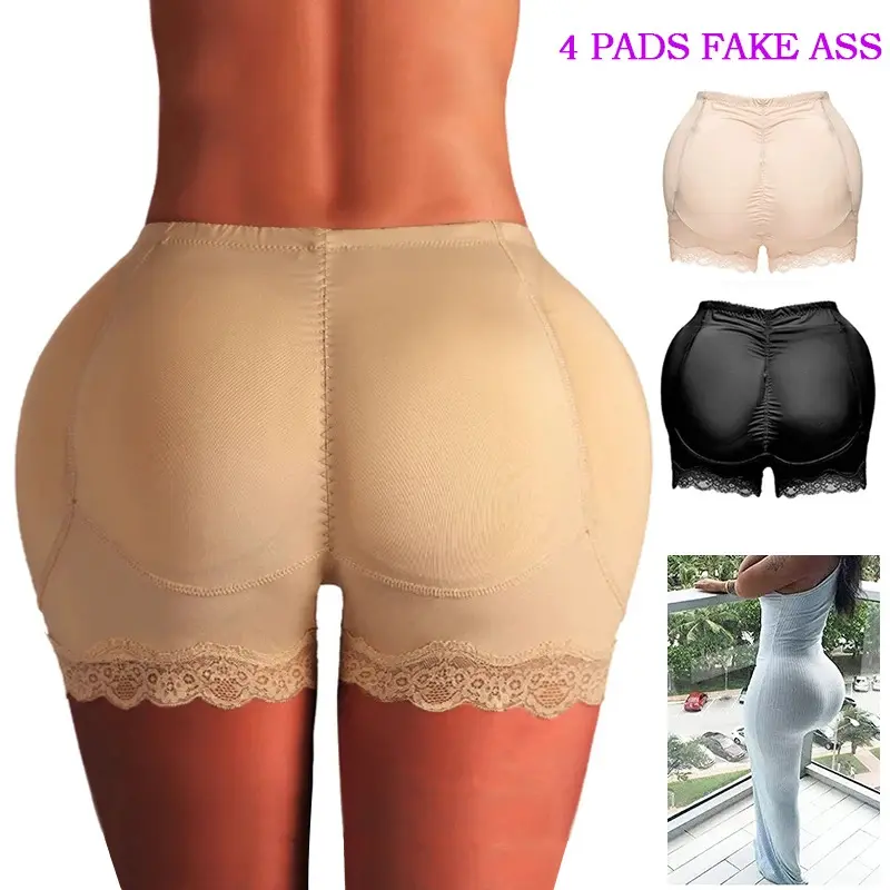 Women Hip Pads Butt Lifter Booty Lifter Buttocks Trimmer Hourglass Body Shapewear Low Waist Sexy Panties Underwear