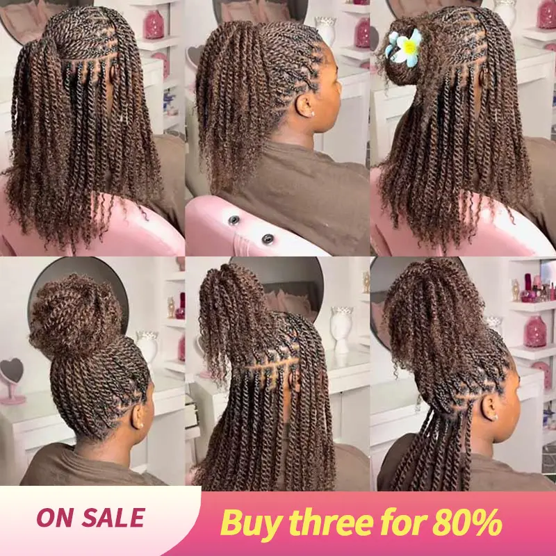 QVR 1 PCS Unisex Brazilian Human Afro Kinky Bulk Braiding Hair Extensions, Curly Wavy Hairpieces for Dreadlock & Hair Braids, Quick Weave Lace Closure & Lace Frontal Wigs (Black Friday Deal) Virgin Hair Bundles burmese curly bundles extensions hair